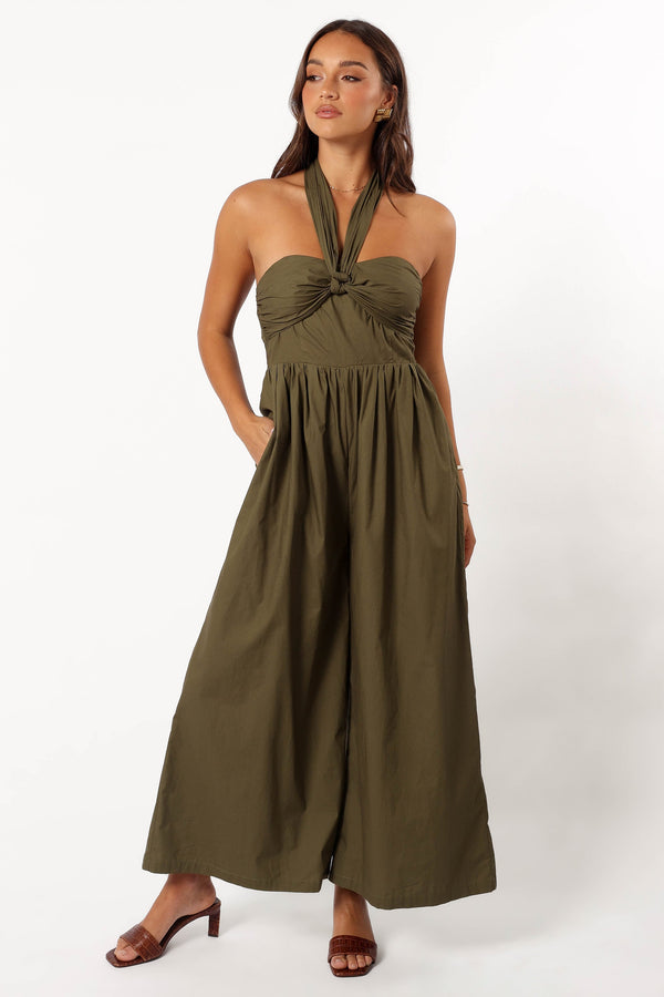 PLAYSUITS @Marias Jumpsuit - Deep Olive