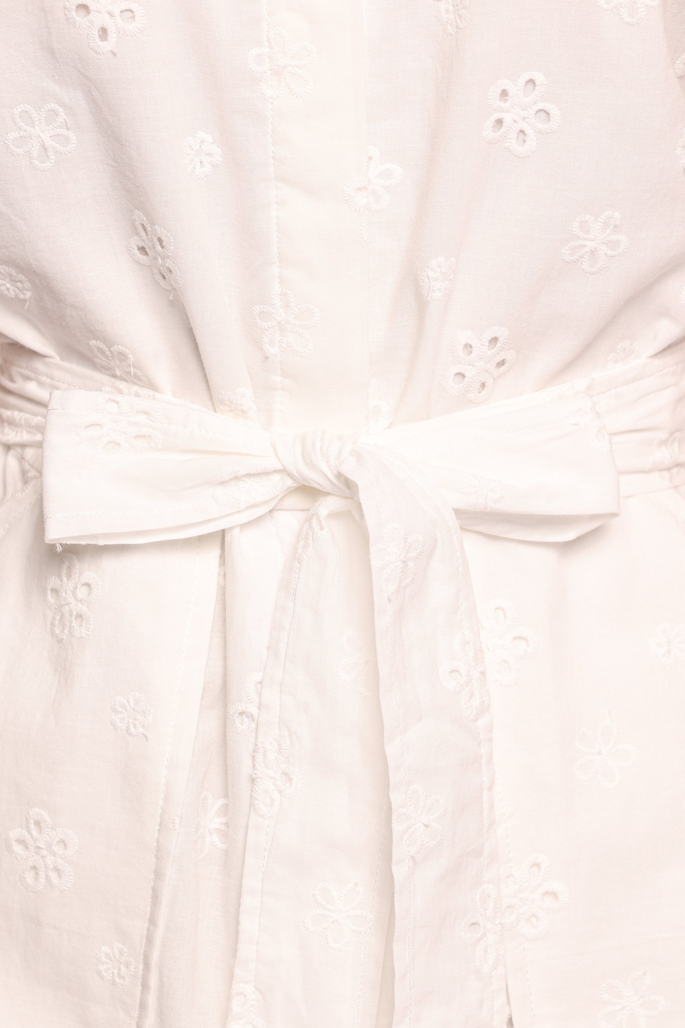 PLAYSUITS Matisse Eyelet Playsuit - White