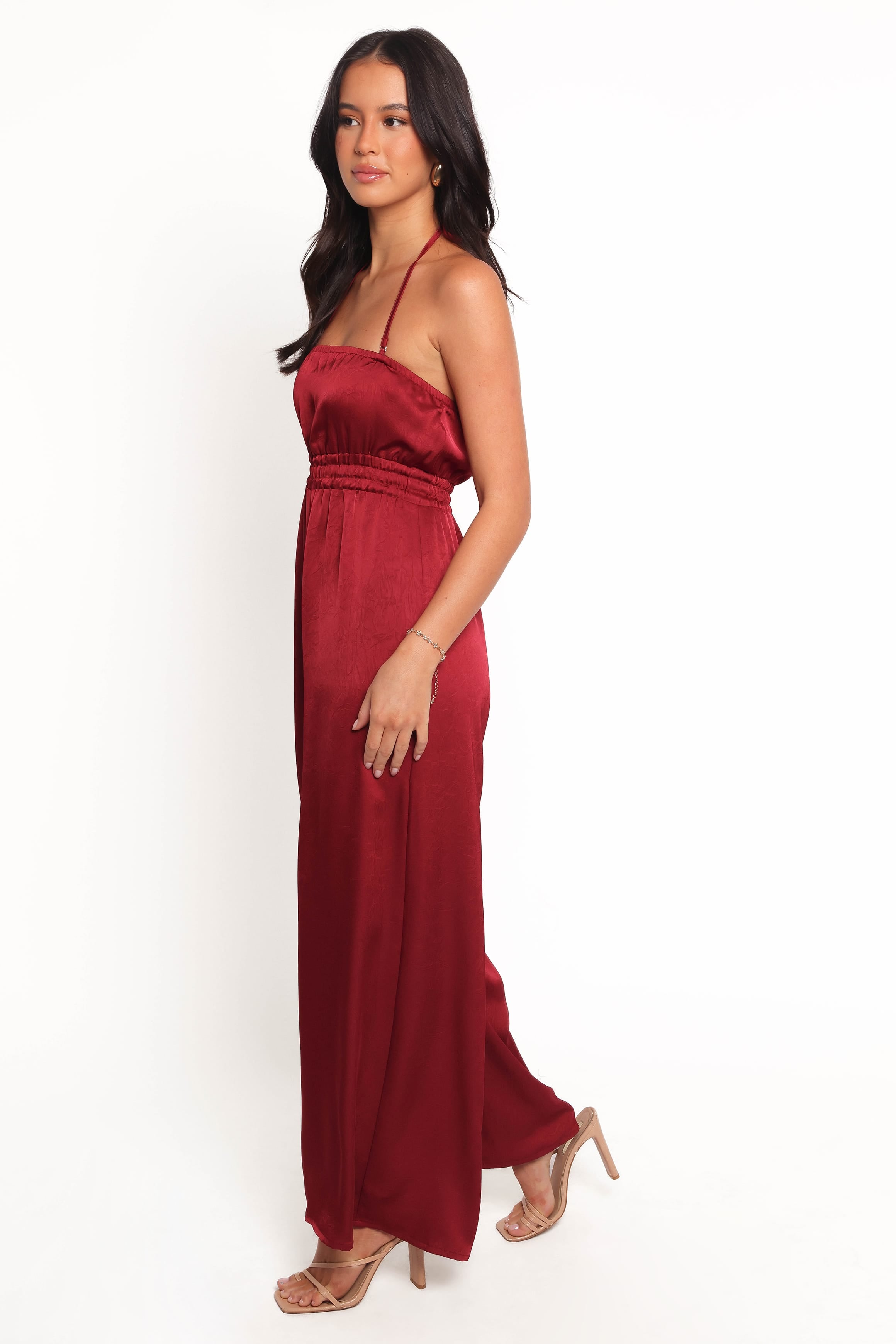 PLAYSUITS Melanii Jumpsuit - Deep Red