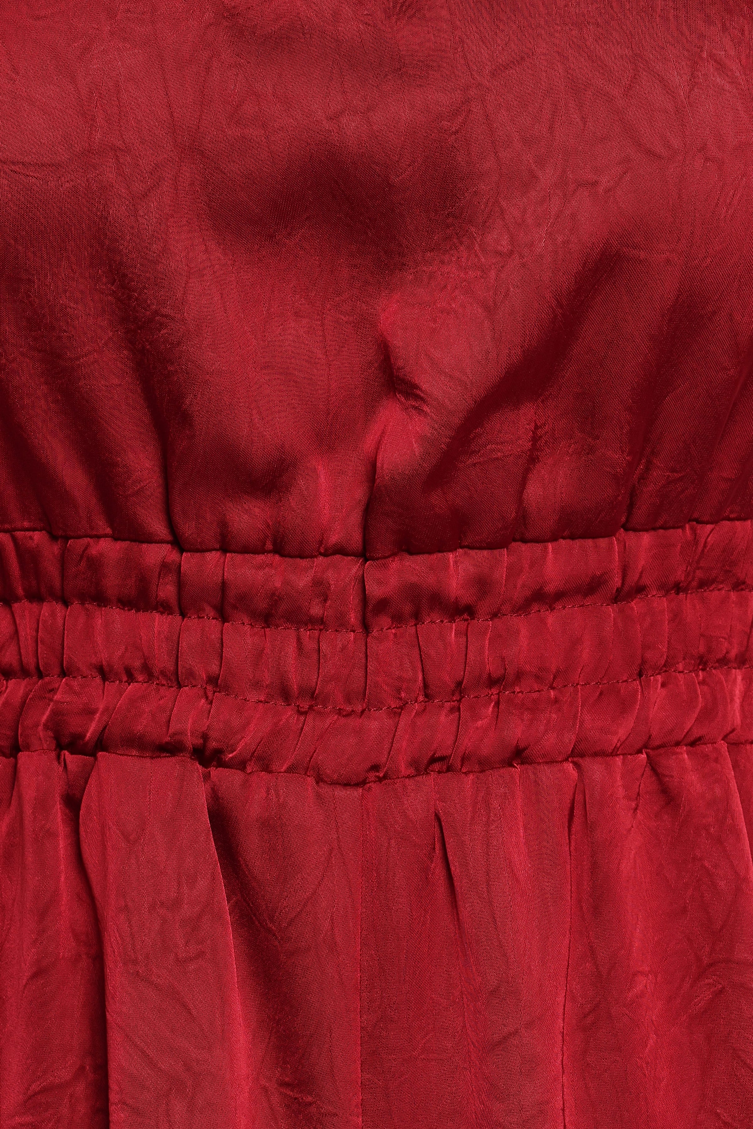 PLAYSUITS Melanii Jumpsuit - Deep Red