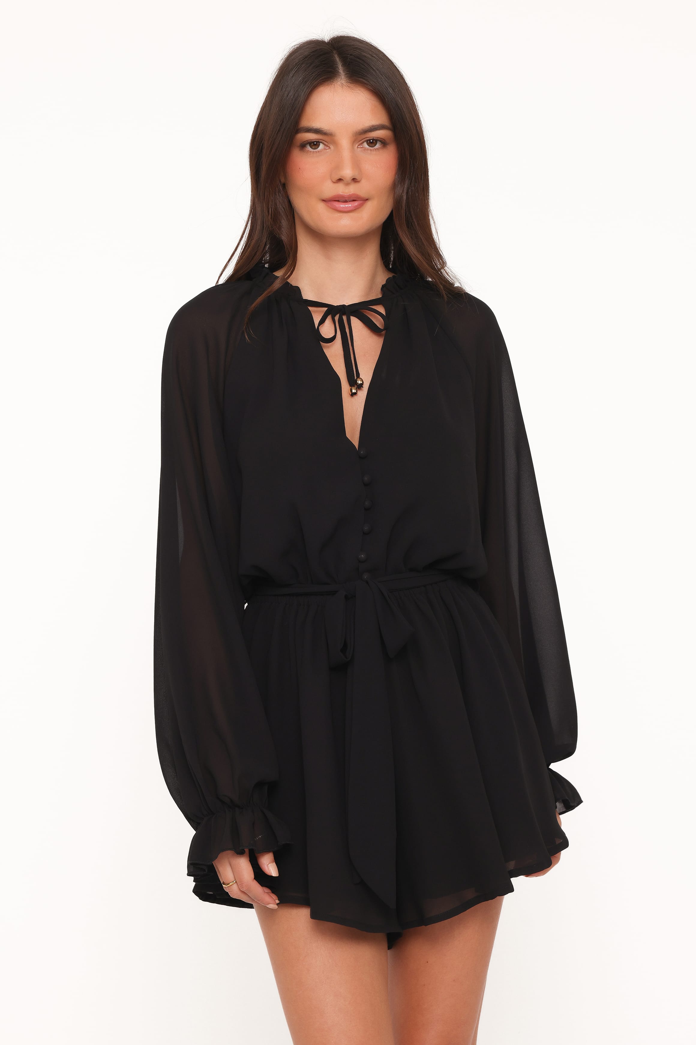 PLAYSUITS @Michelle Playsuit - Black