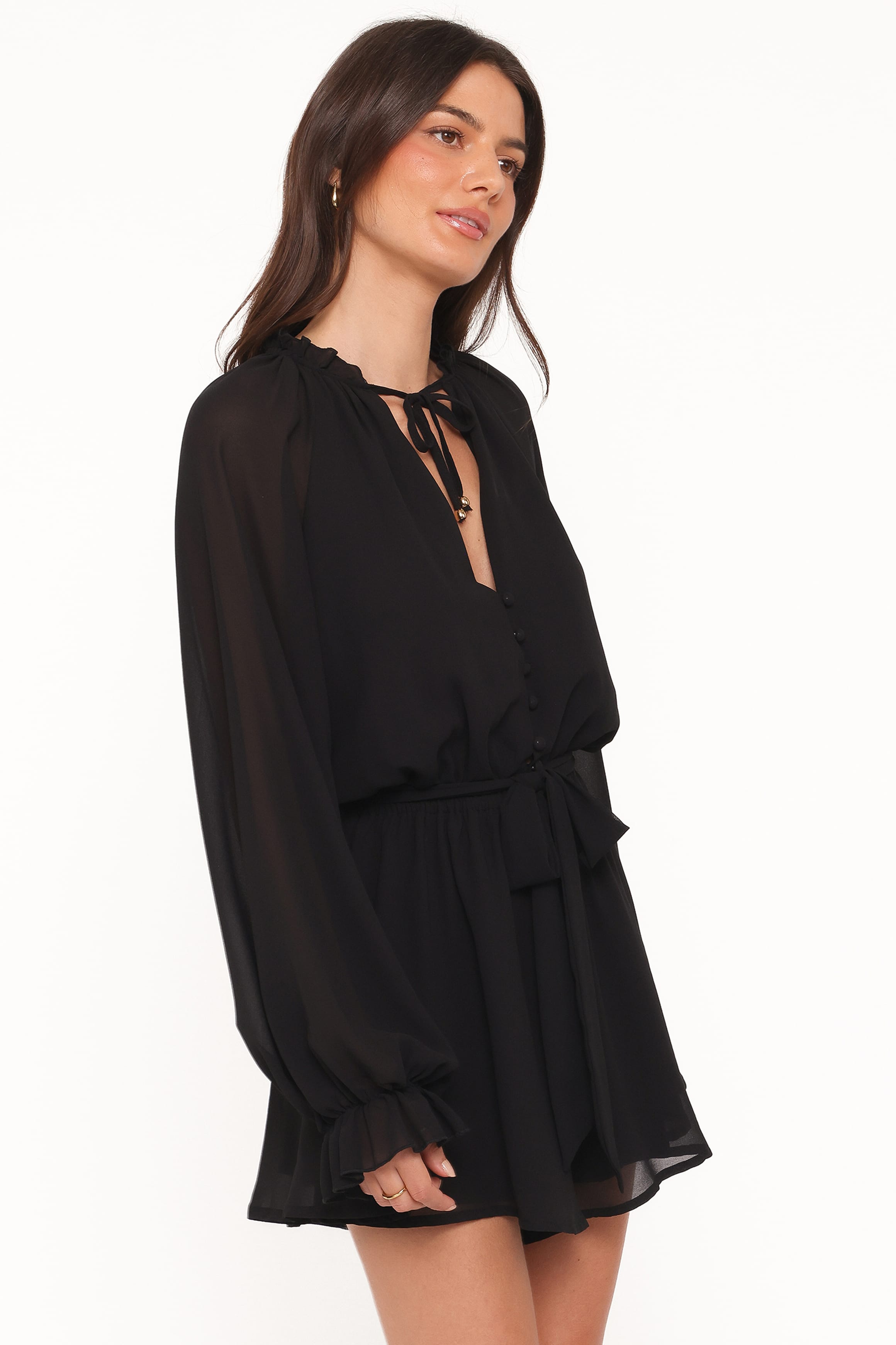 PLAYSUITS @Michelle Playsuit - Black