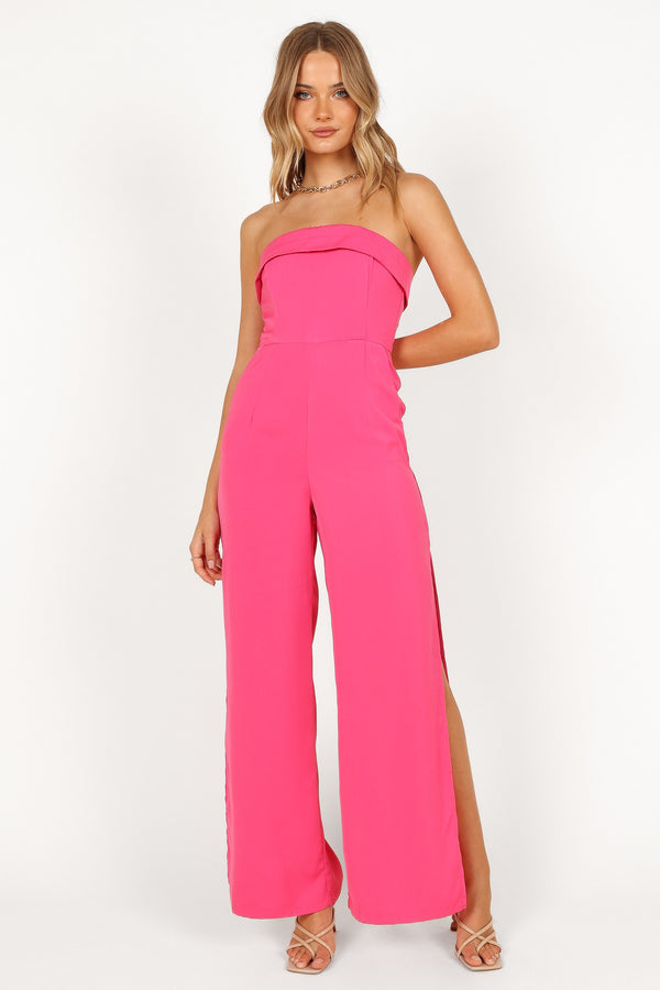 PLAYSUITS Nami Jumpsuit - Fuchsia