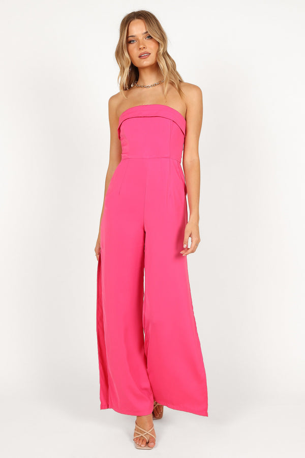 PLAYSUITS Nami Jumpsuit - Fuchsia