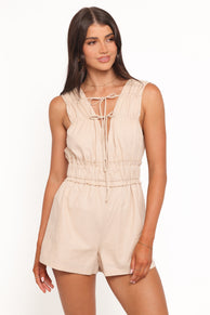 PLAYSUITS Nessie Playsuit - Oat