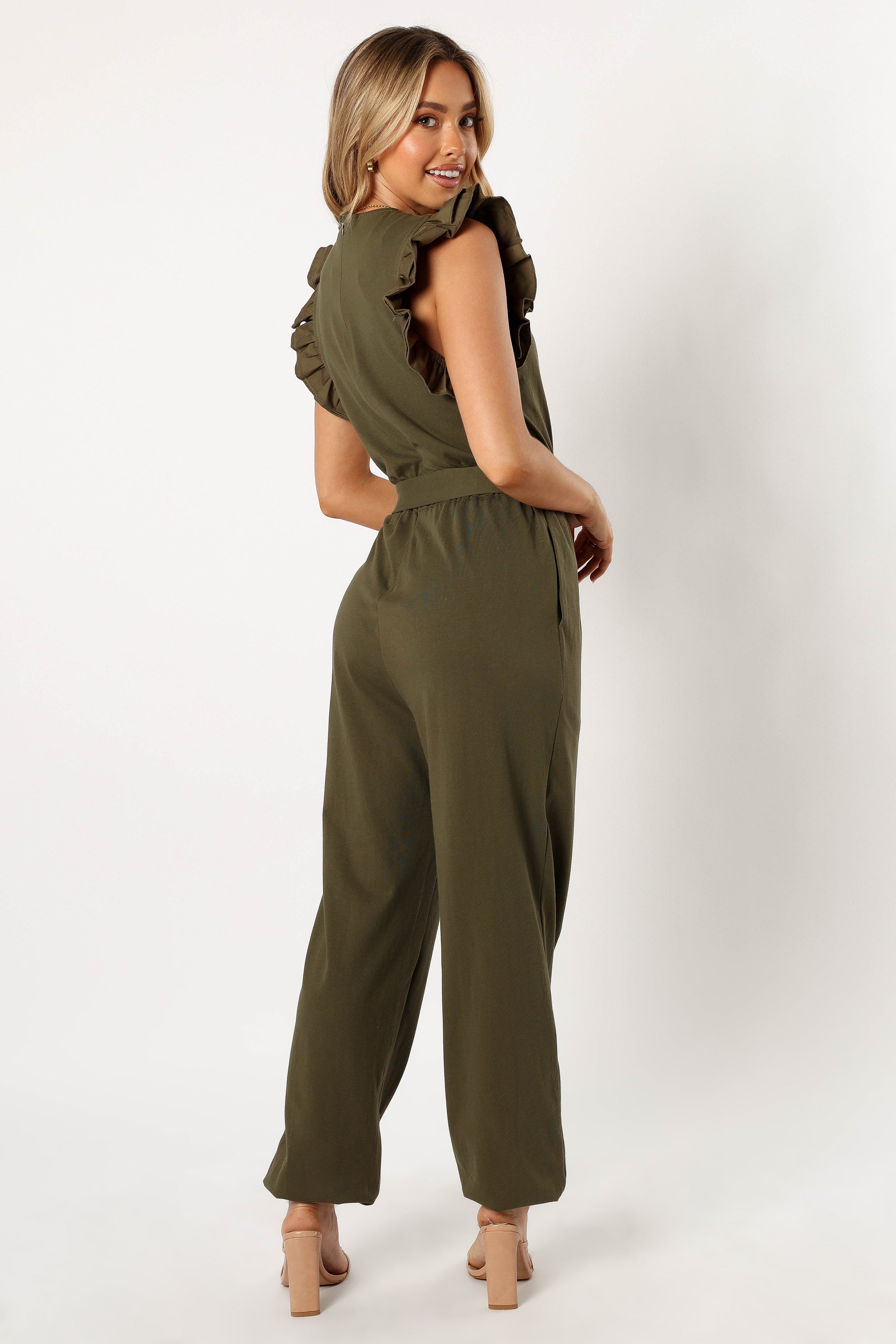 PLAYSUITS @Nixon Jumpsuit - Olive
