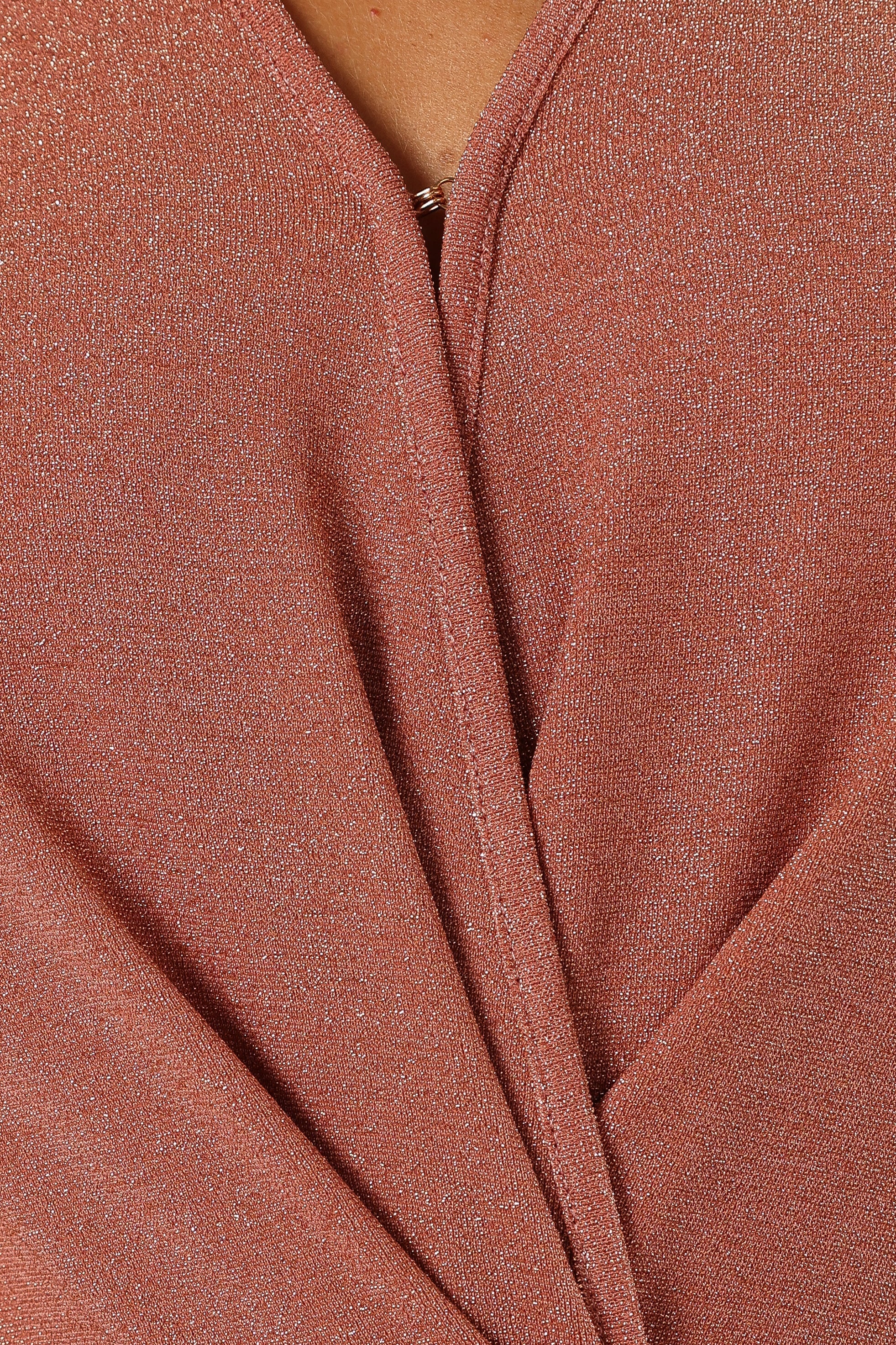 PLAYSUITS @Nora Wide Leg Jumpsuit - Dusty Rose