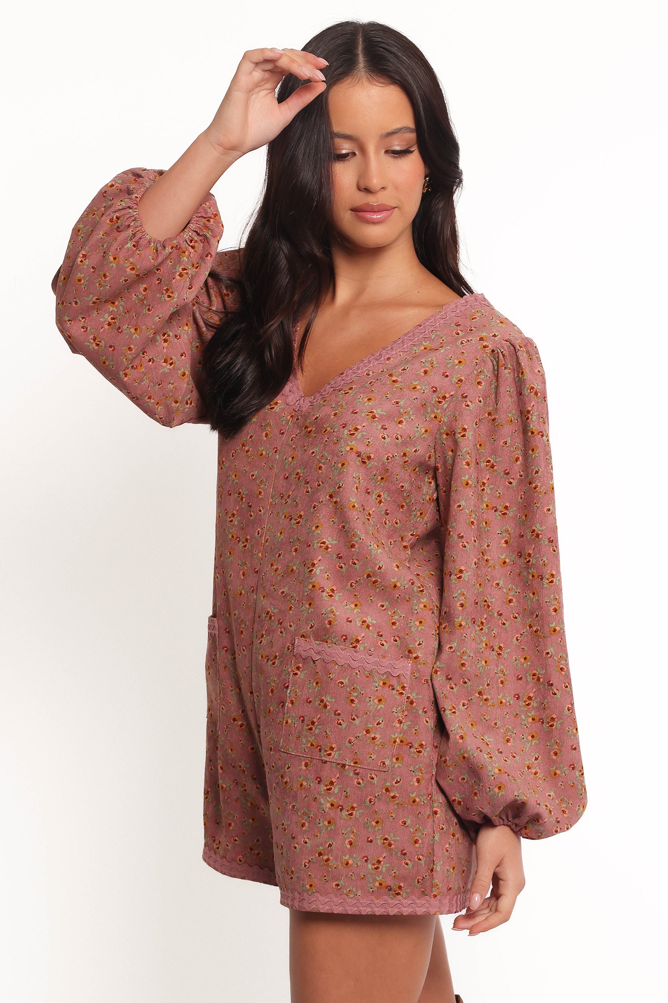 PLAYSUITS Orio Playsuit - Mauve Multi