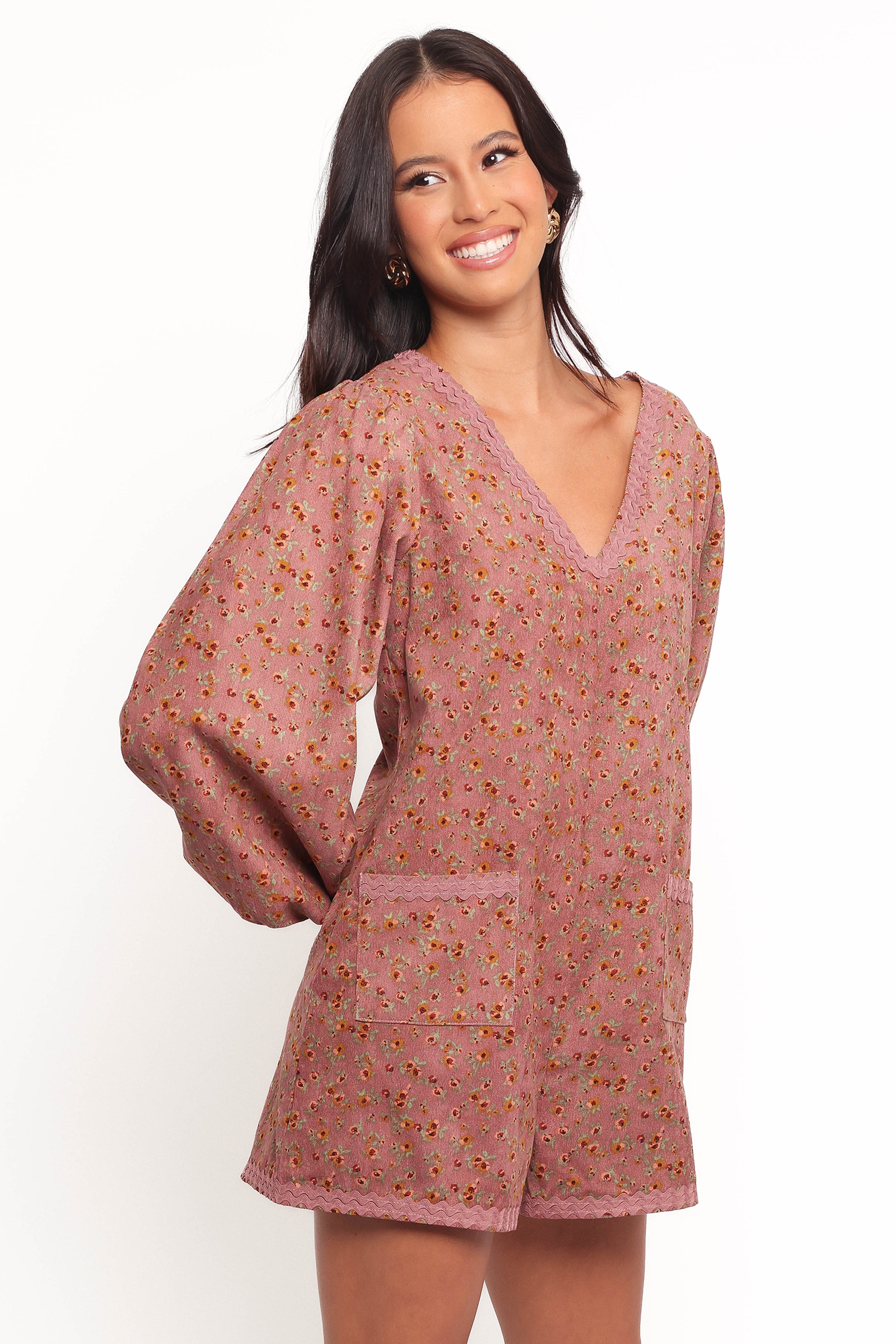 PLAYSUITS Orio Playsuit - Mauve Multi