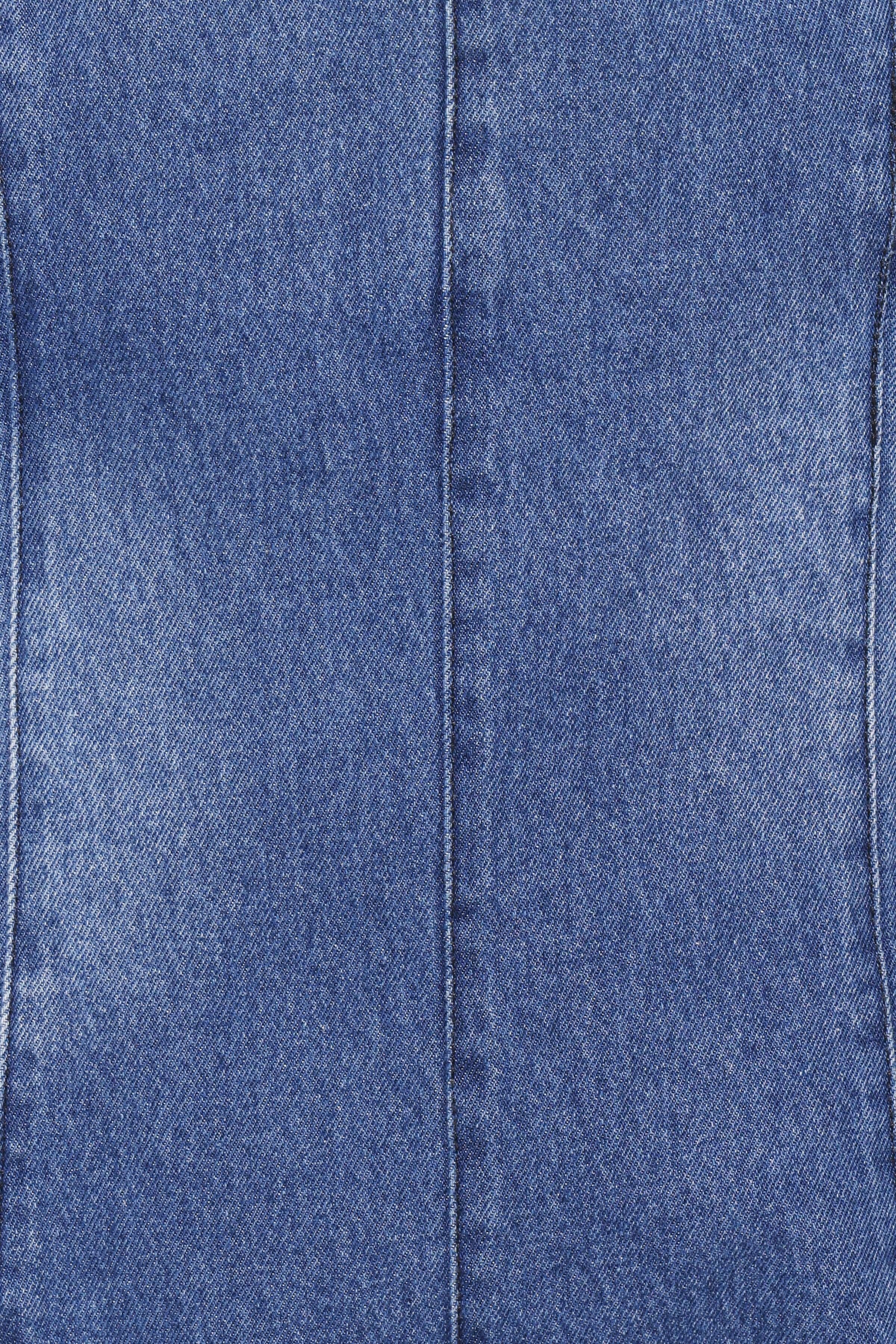 PLAYSUITS Paityn Denim Playsuit - Dark Wash