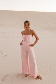 PLAYSUITS Poppy Jumpsuit - Petal Pink