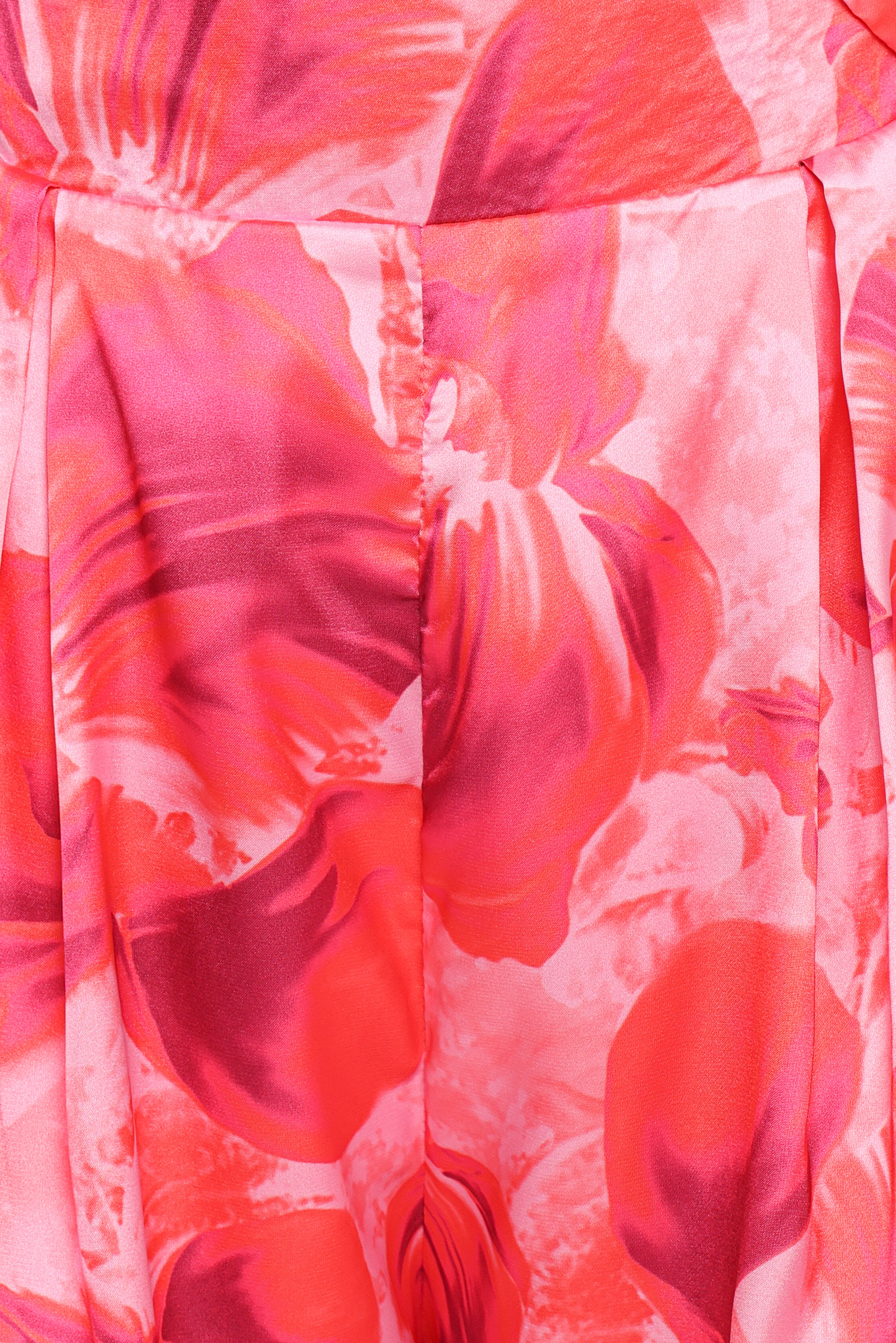 PLAYSUITS Primrose Halter Playsuit - Pink Red