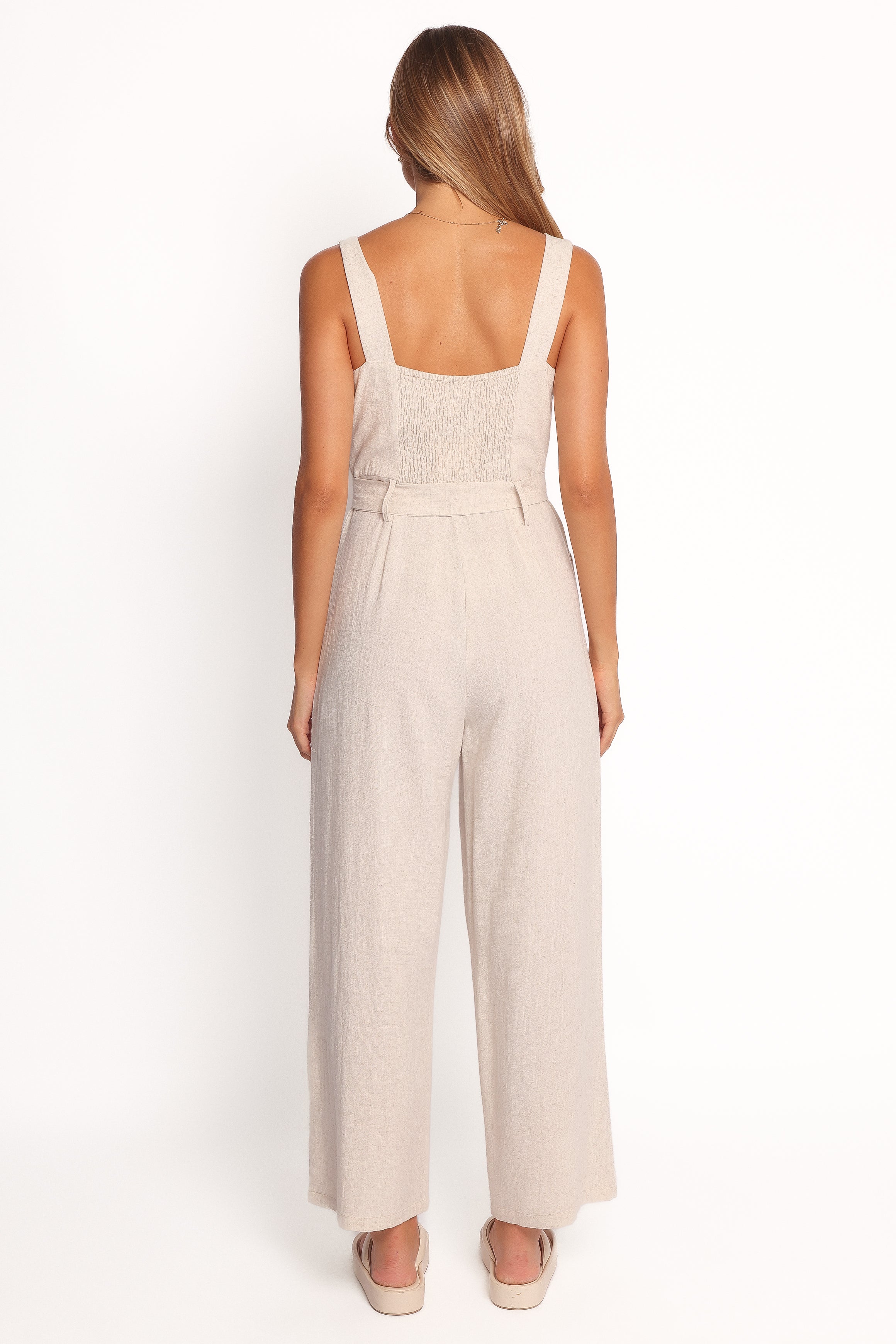 PLAYSUITS Rachel Jumpsuit - Beige
