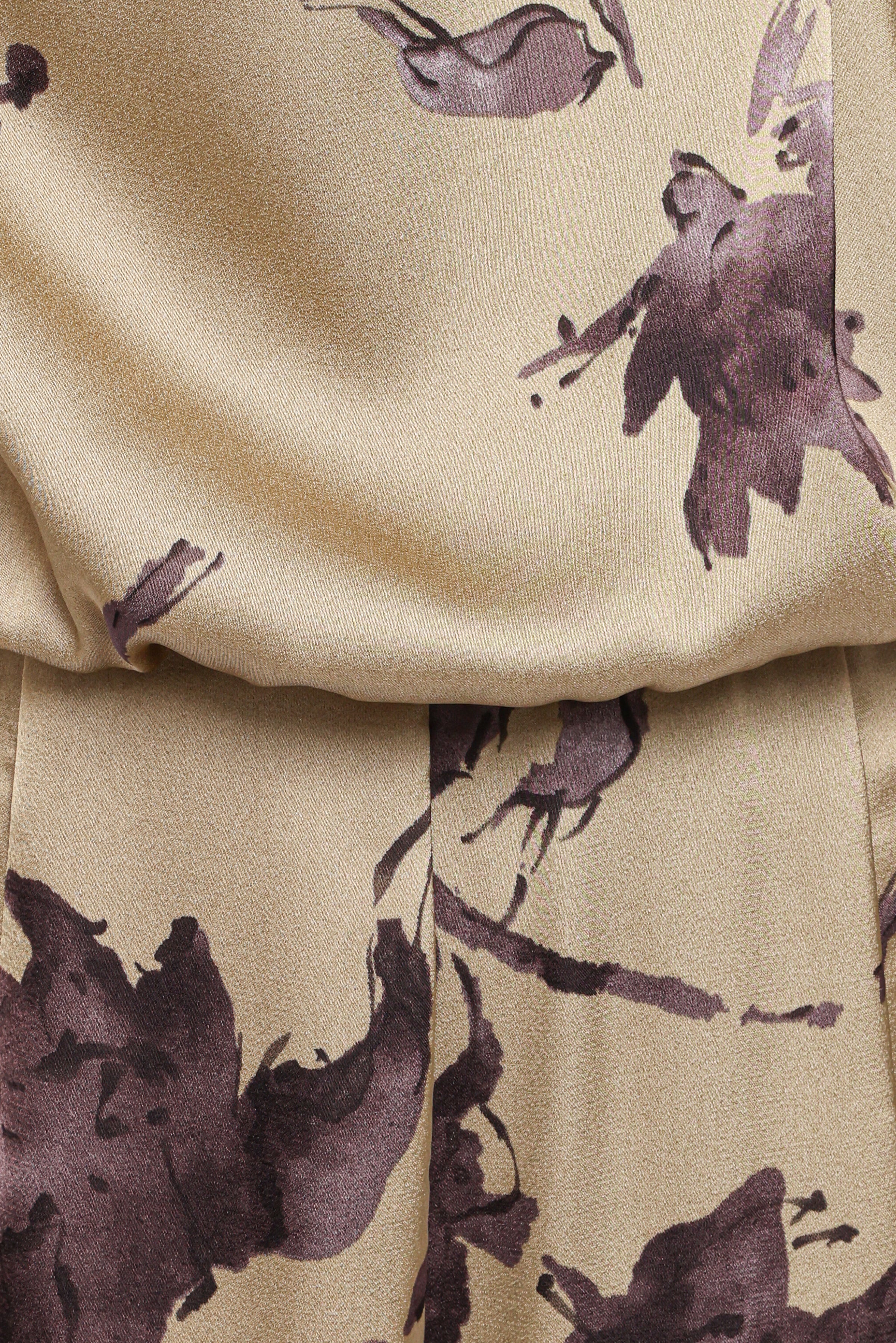 PLAYSUITS Savannah Jumpsuit - Gold Floral
