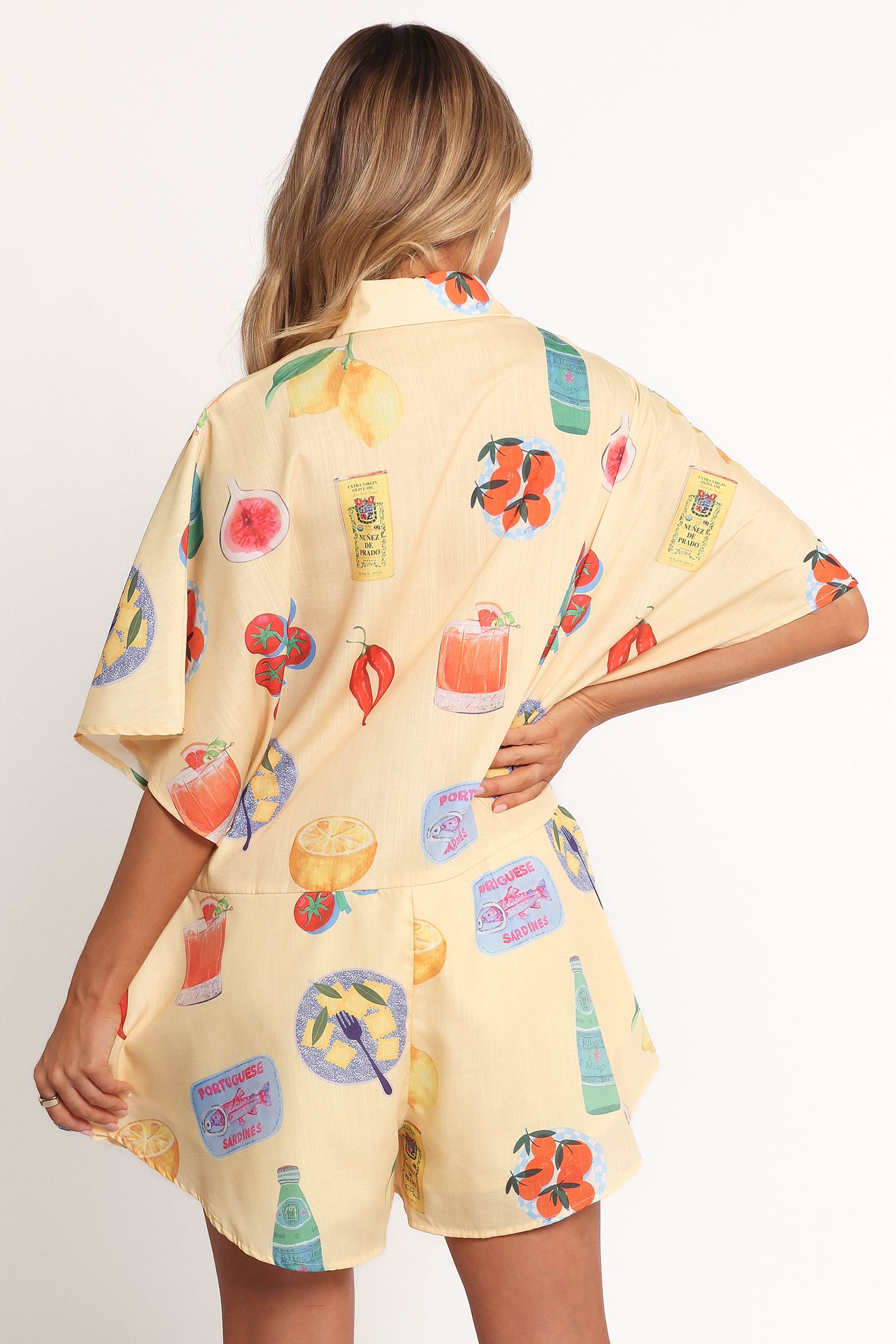 PLAYSUITS Sebastian Playsuit - Pasta Print