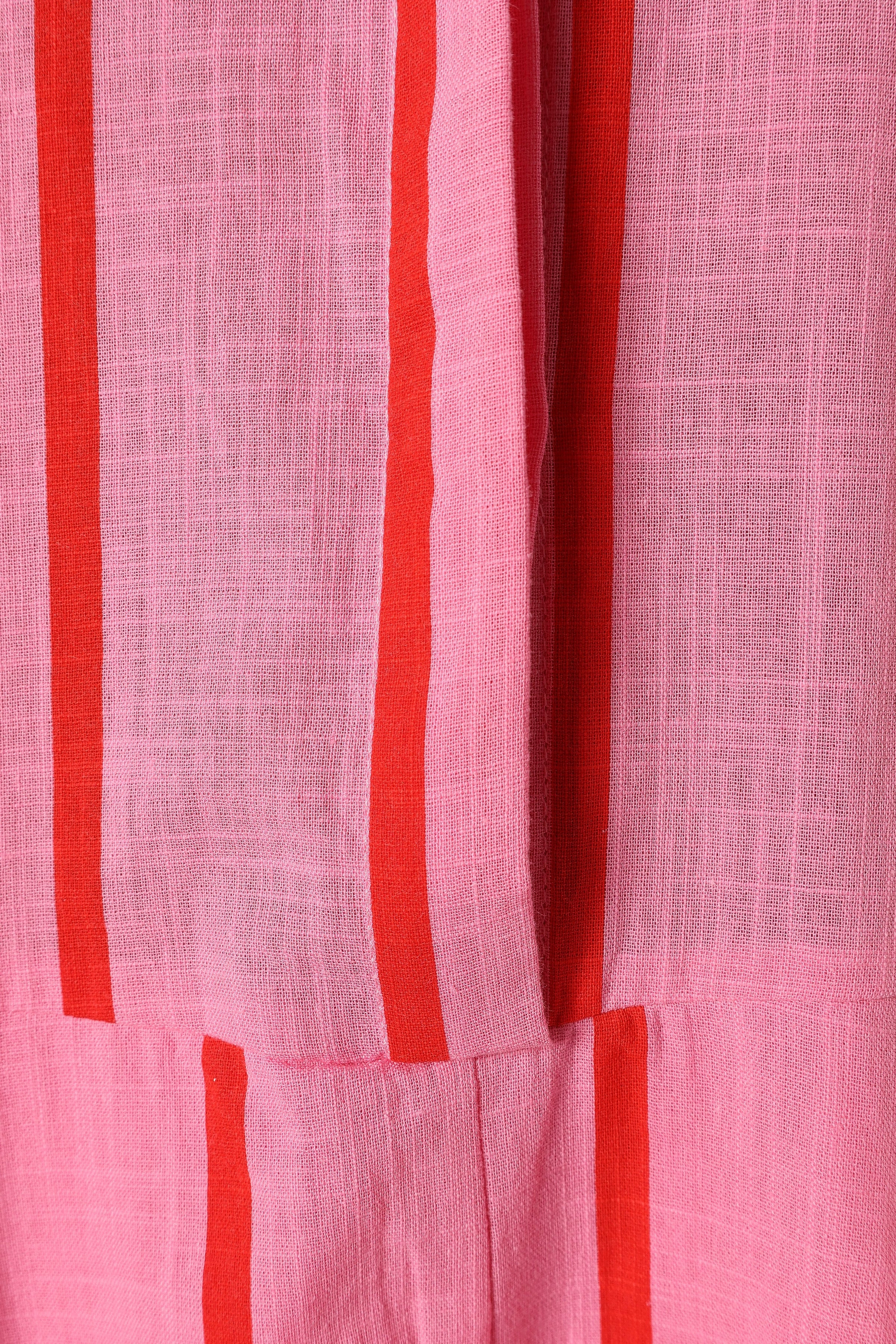 PLAYSUITS @Sebastian Playsuit - Pink Red Stripe