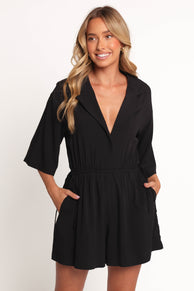 PLAYSUITS Serin Playsuit - Black