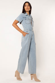 PLAYSUITS @Stacie Jumpsuit - Light Denim