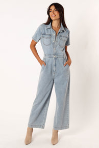 PLAYSUITS @Stacie Jumpsuit - Light Denim