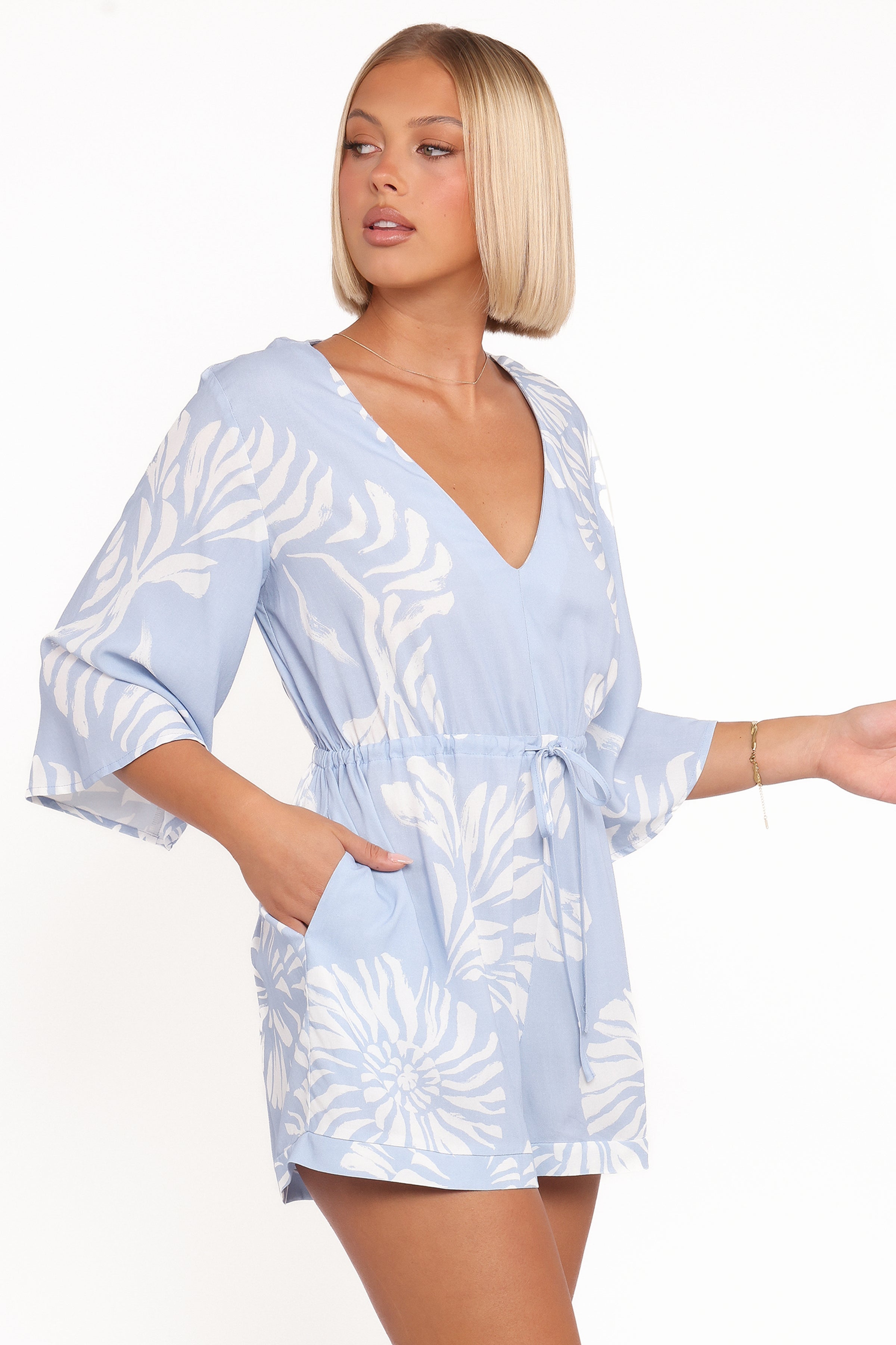 PLAYSUITS Tiff Playsuit - Shell Print