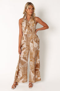 PLAYSUITS @Velma Jumpsuit - Tan