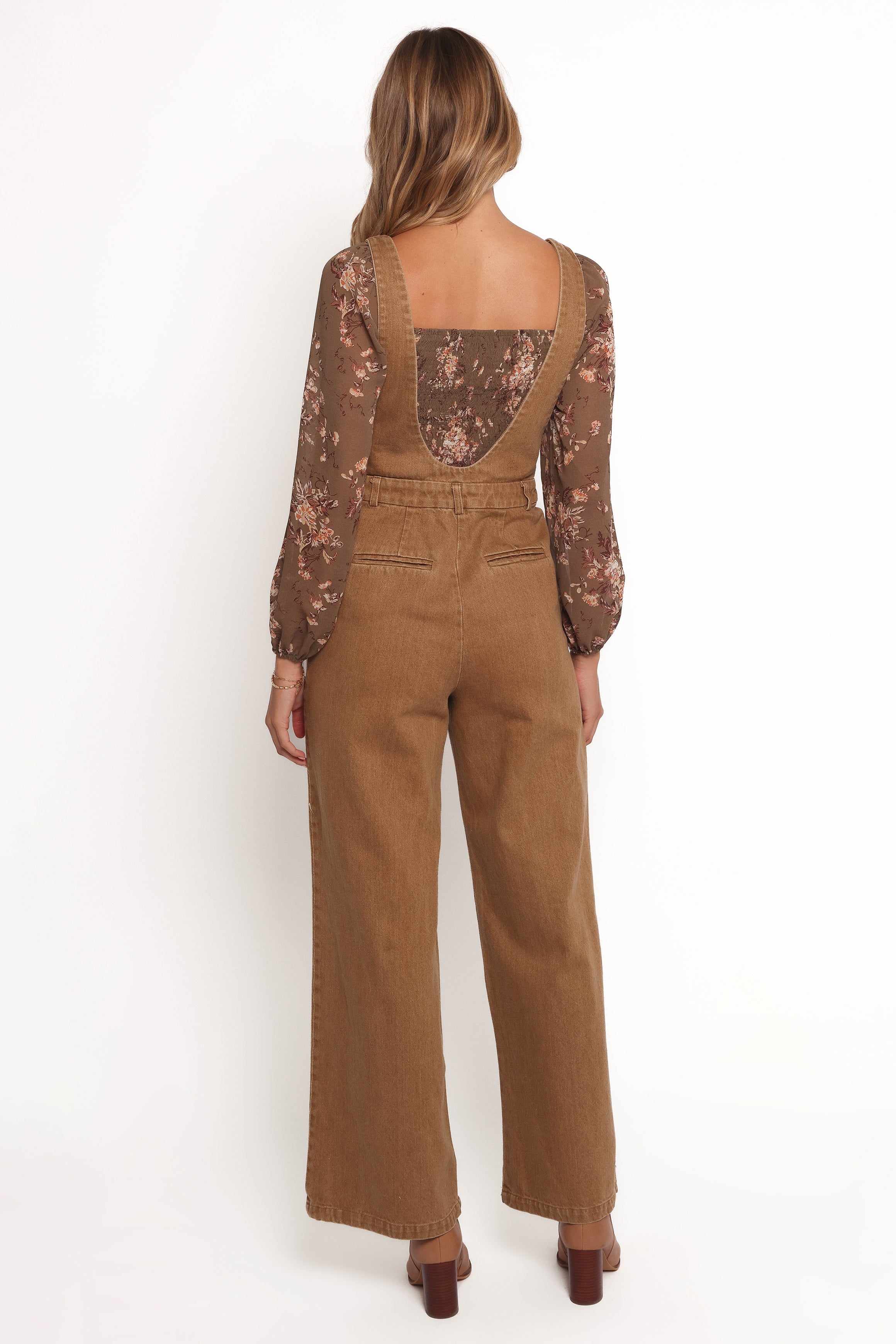PLAYSUITS Vieve Jumpsuit - Brown