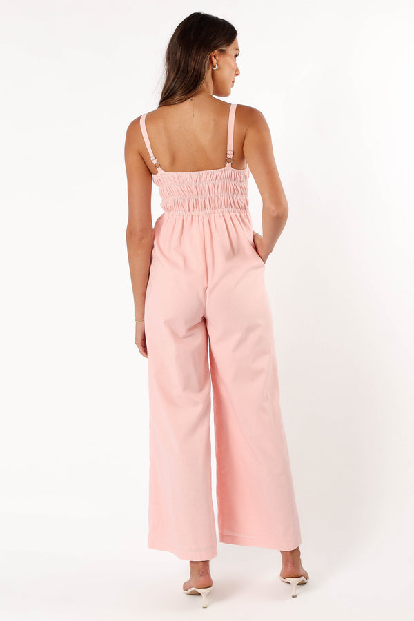 PLAYSUITS @Williams Jumpsuit - Pale Pink (Hold for Transitional Essentials)