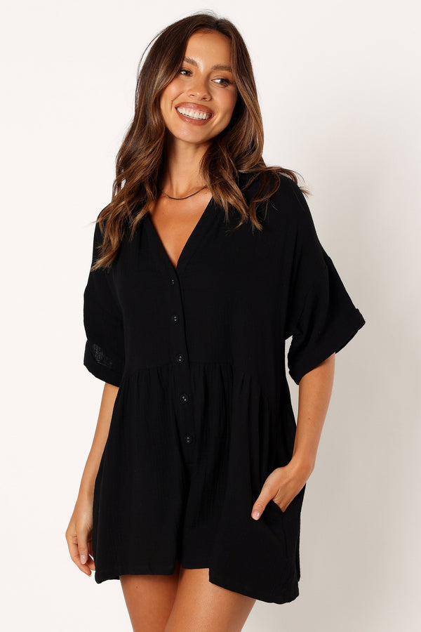 PLAYSUITS @Winny Playsuit - Black