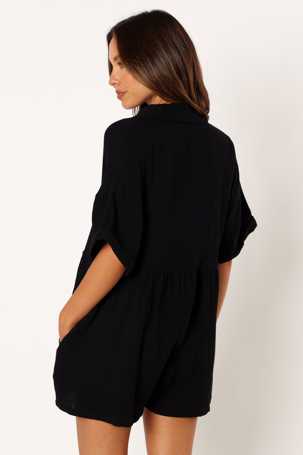 PLAYSUITS @Winny Playsuit - Black