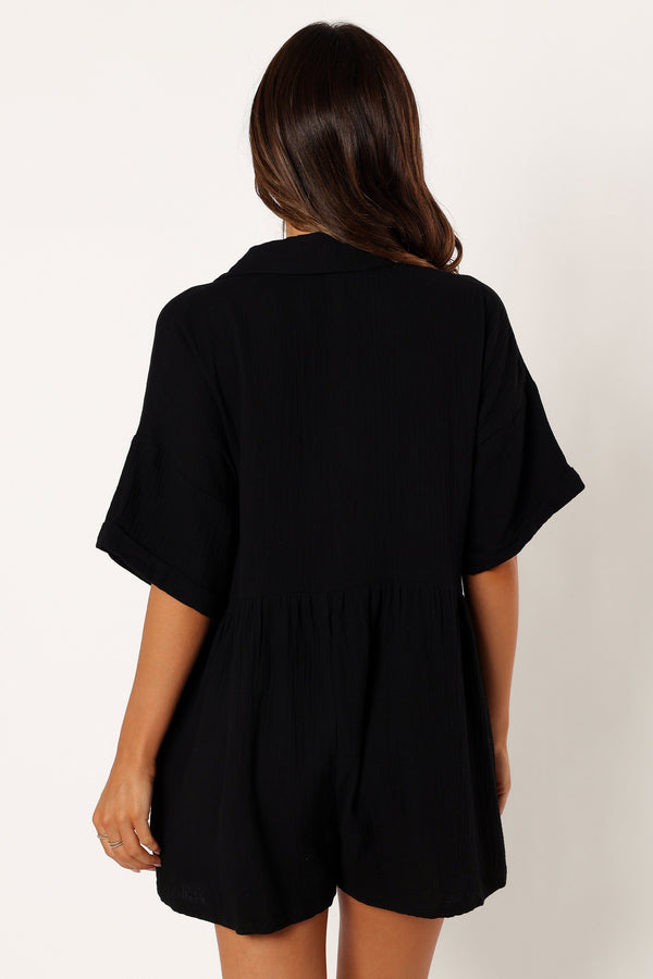 PLAYSUITS @Winny Playsuit - Black