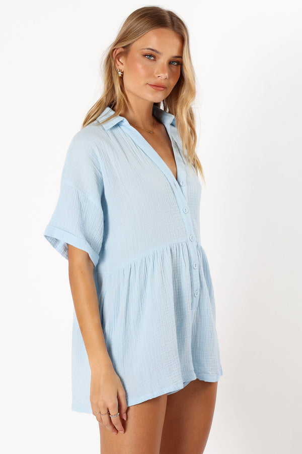 PLAYSUITS @Winny Playsuit - Blue