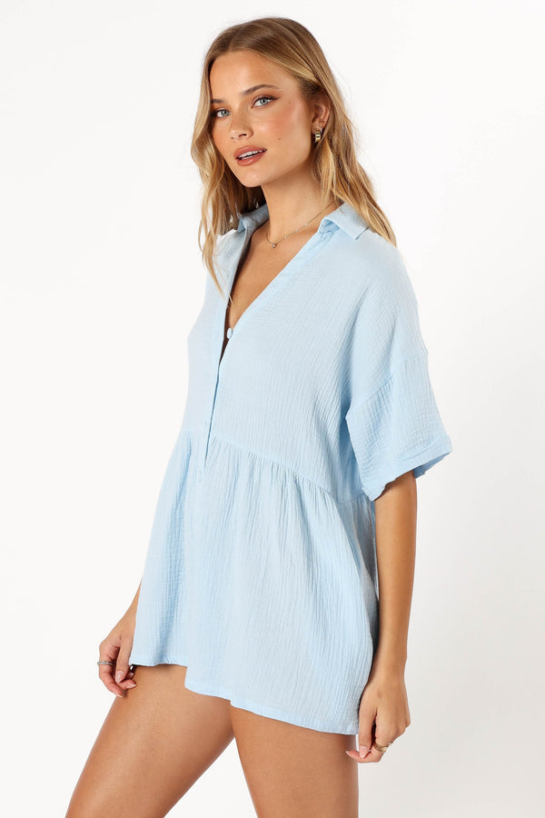 PLAYSUITS @Winny Playsuit - Blue