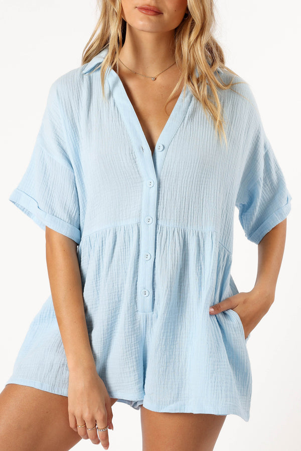 PLAYSUITS @Winny Playsuit - Blue