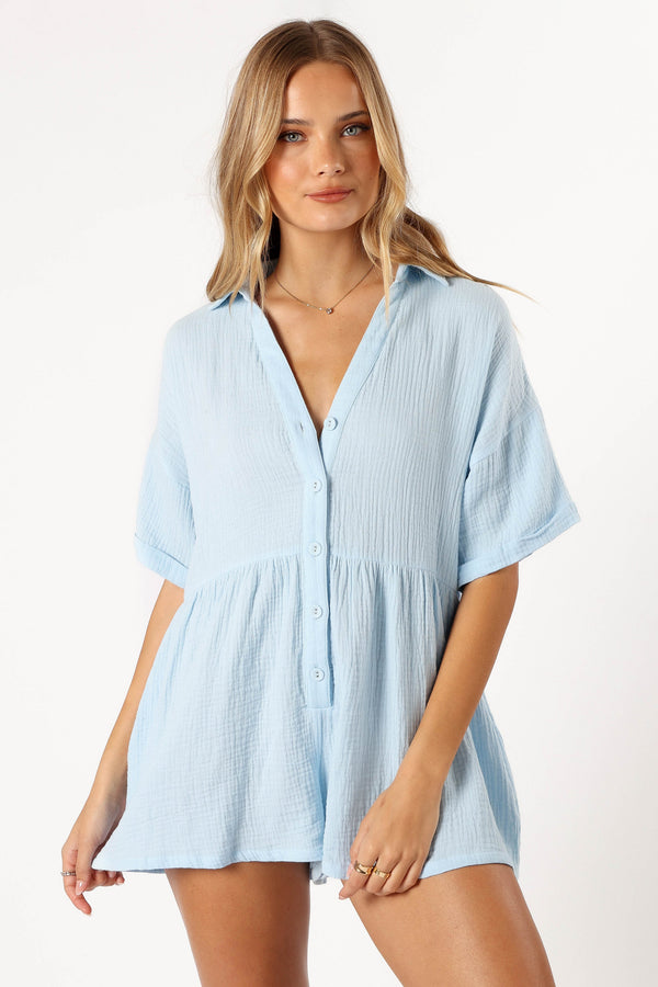 PLAYSUITS @Winny Playsuit - Blue