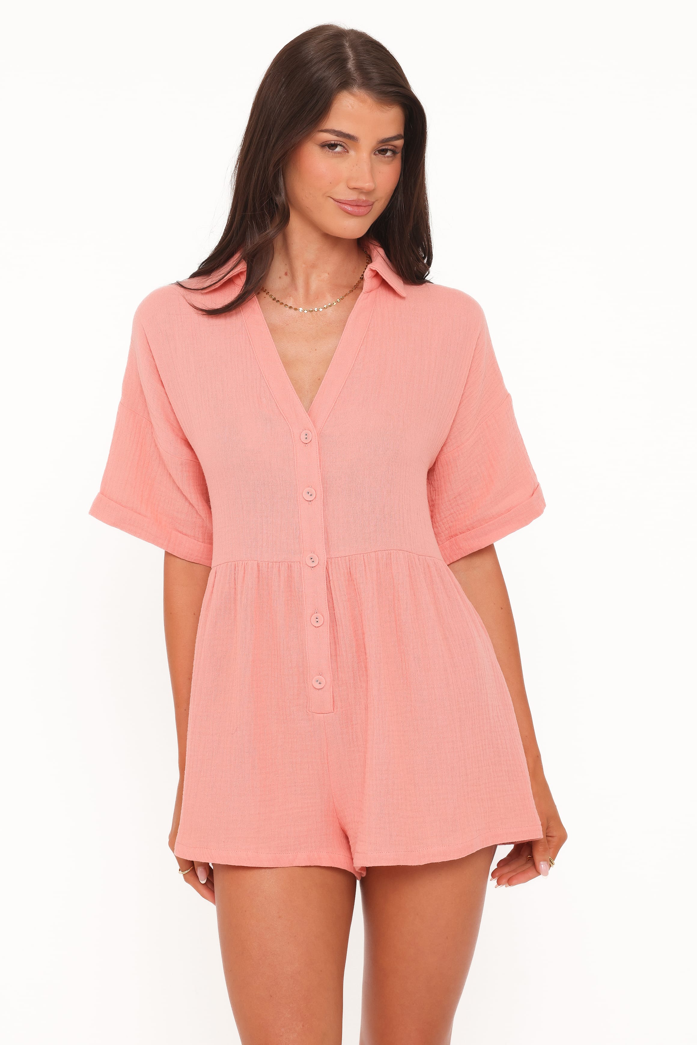 PLAYSUITS @Winny Playsuit - Orange Sherbet