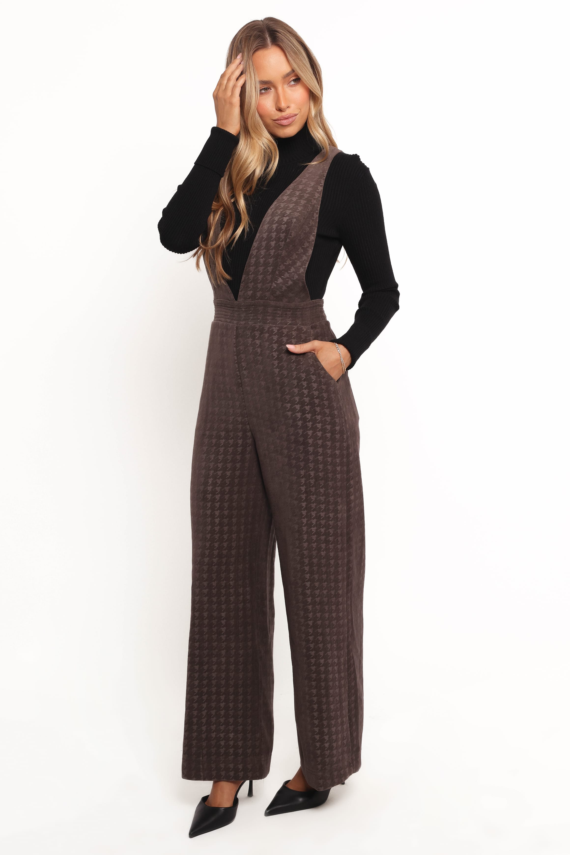 PLAYSUITS Yvettie Jumpsuit - Brown
