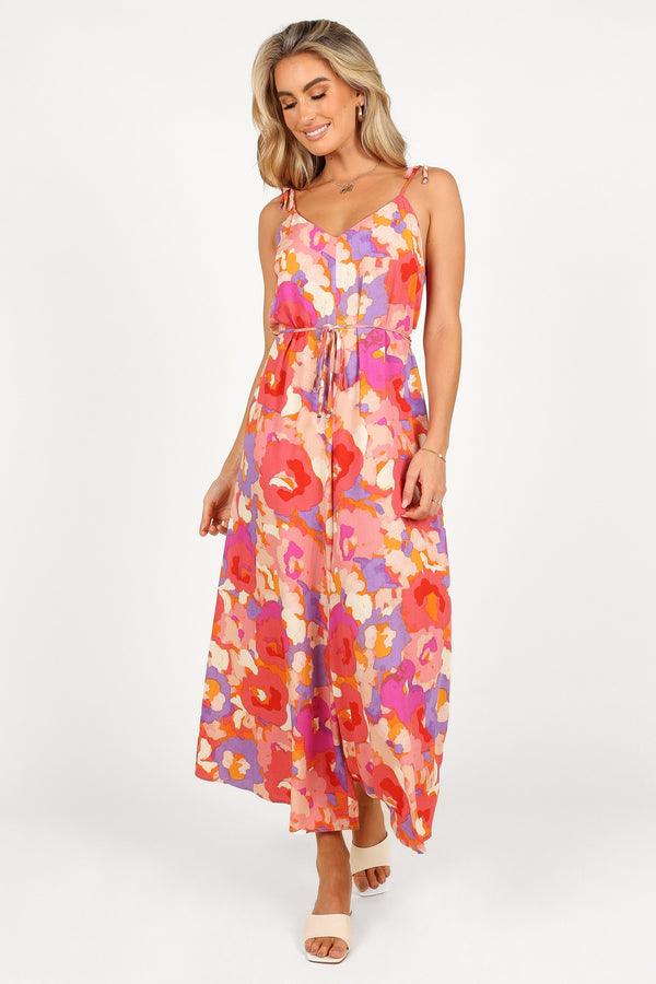 PLAYSUITS Zahara Wide Leg Jumpsuit - Floral