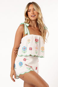 SETS @Abigail Short Set - Off White