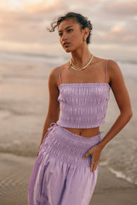SETS @Adine Two Piece Set - Lilac (Hold for Euro Summer)