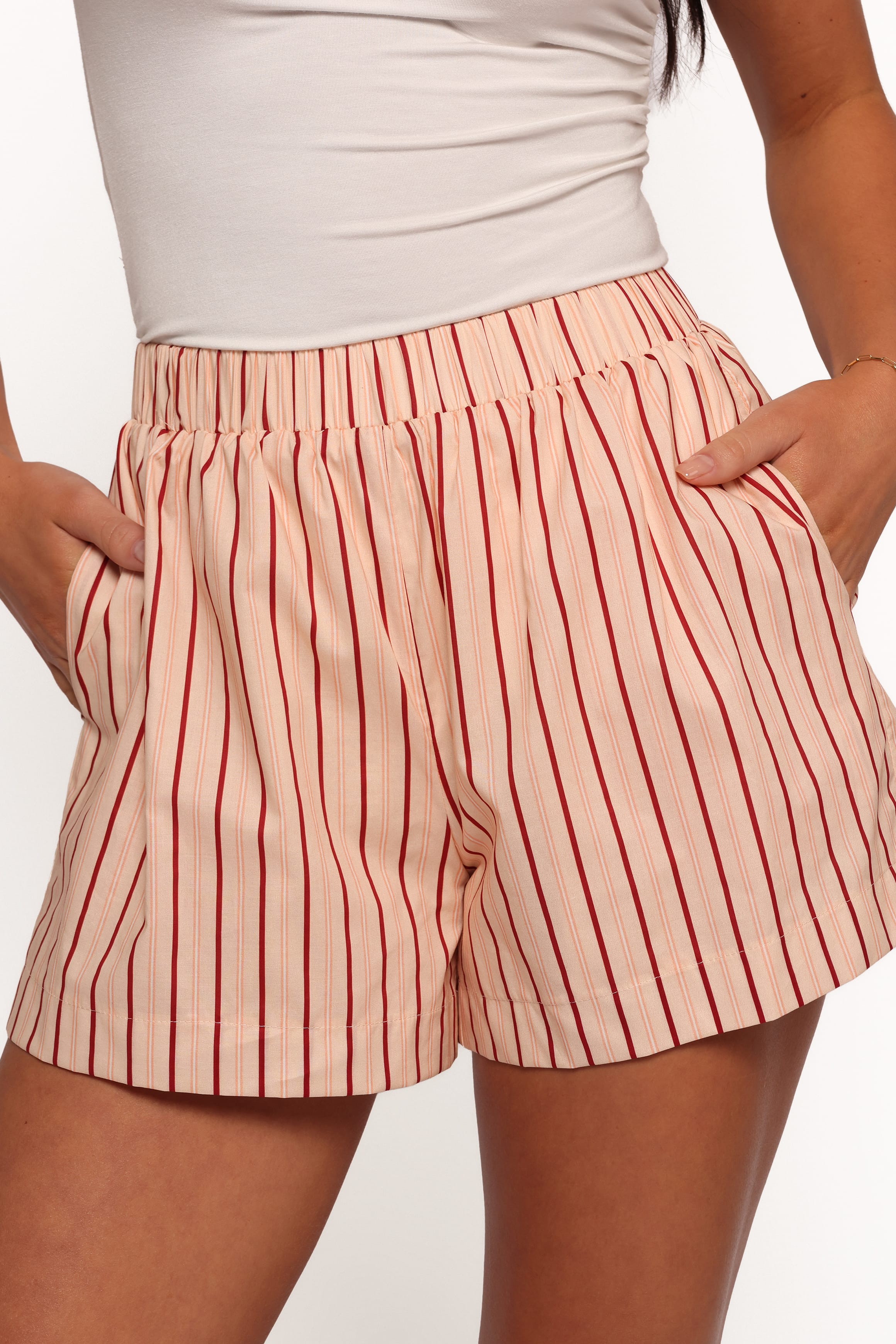 SETS Aiesha Short Set - Pink Stripe