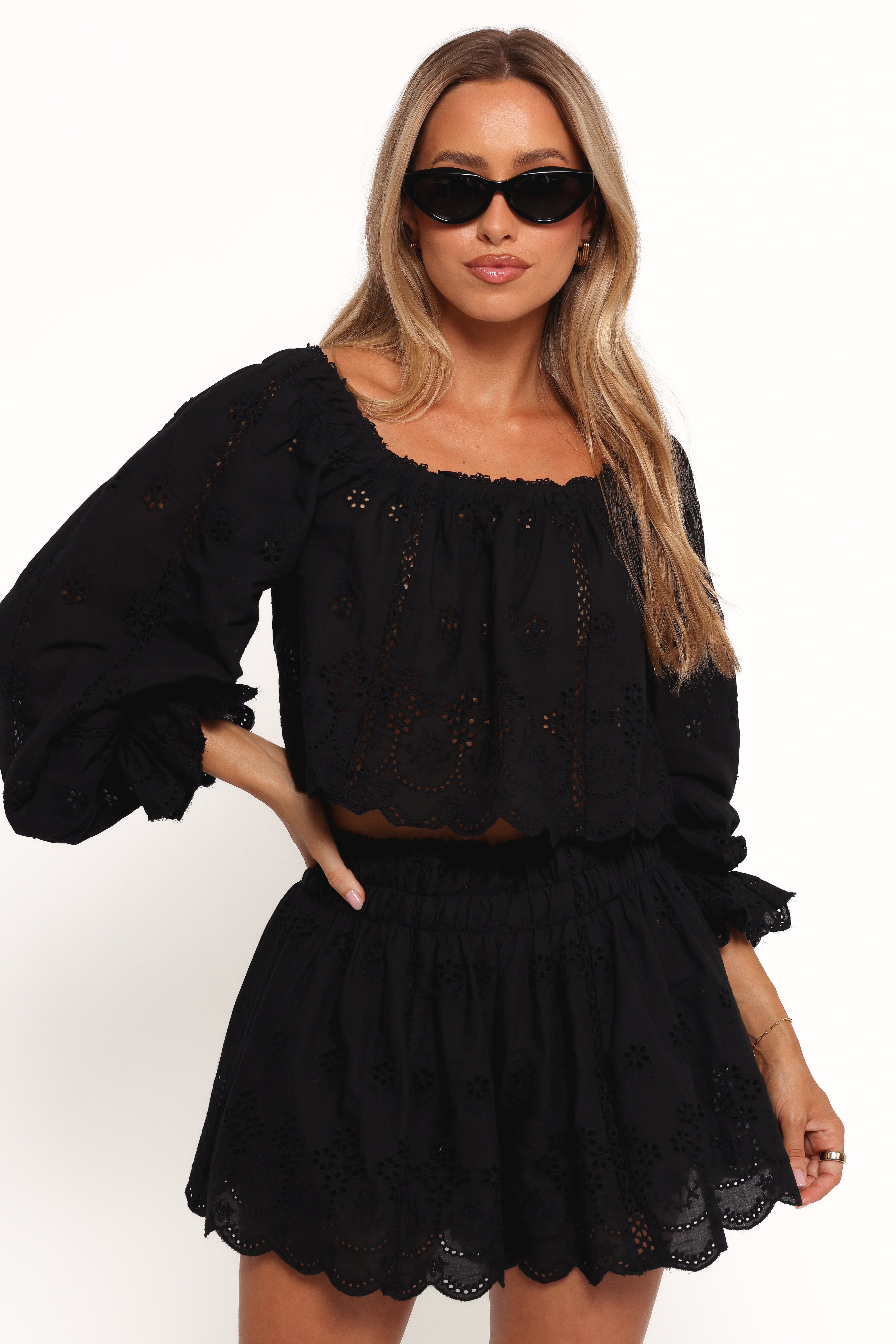 SETS Alessia Two Piece Set - Black