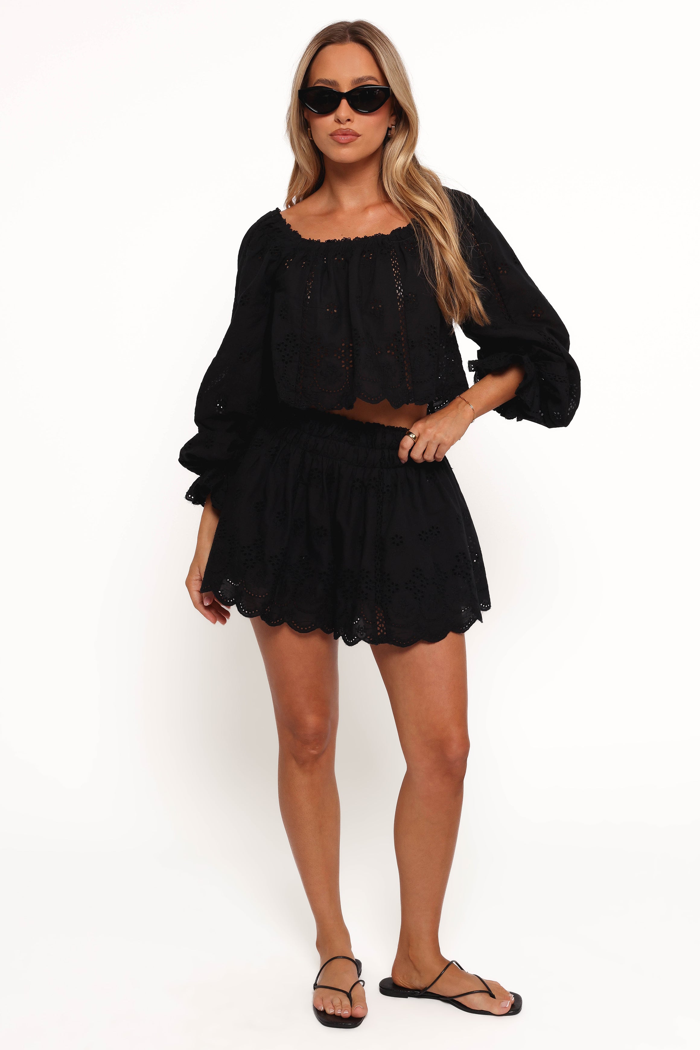 SETS Alessia Two Piece Set - Black