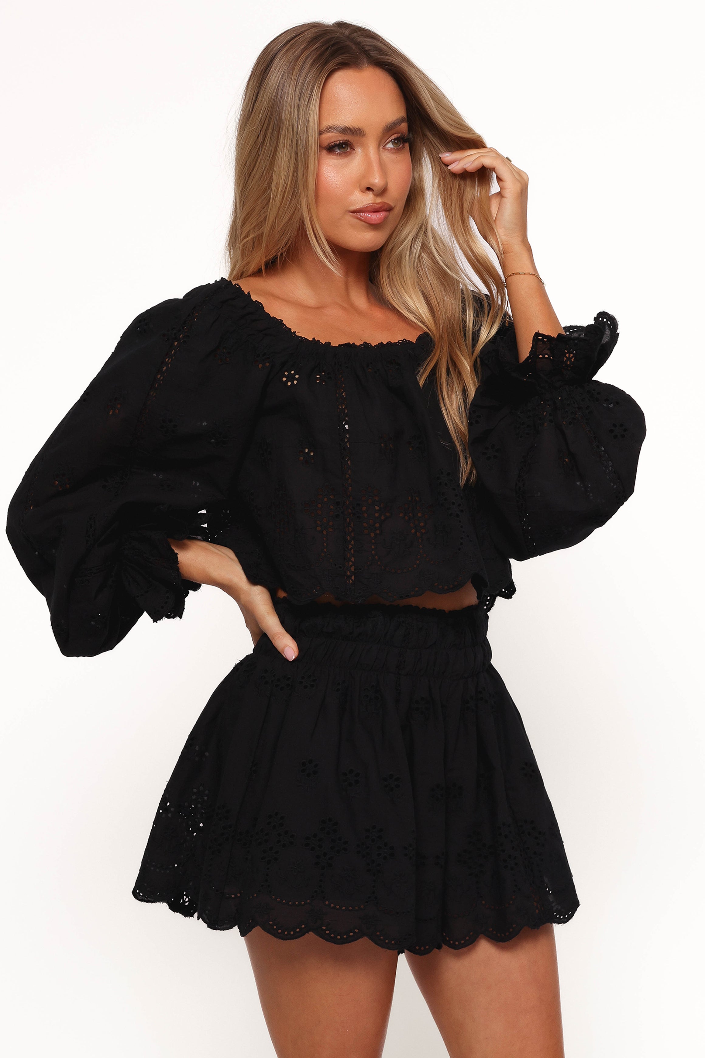 SETS Alessia Two Piece Set - Black