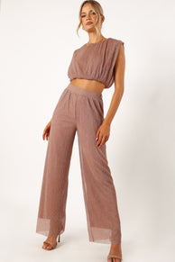 SETS @Alexia Two Piece Set - Dusty Rose