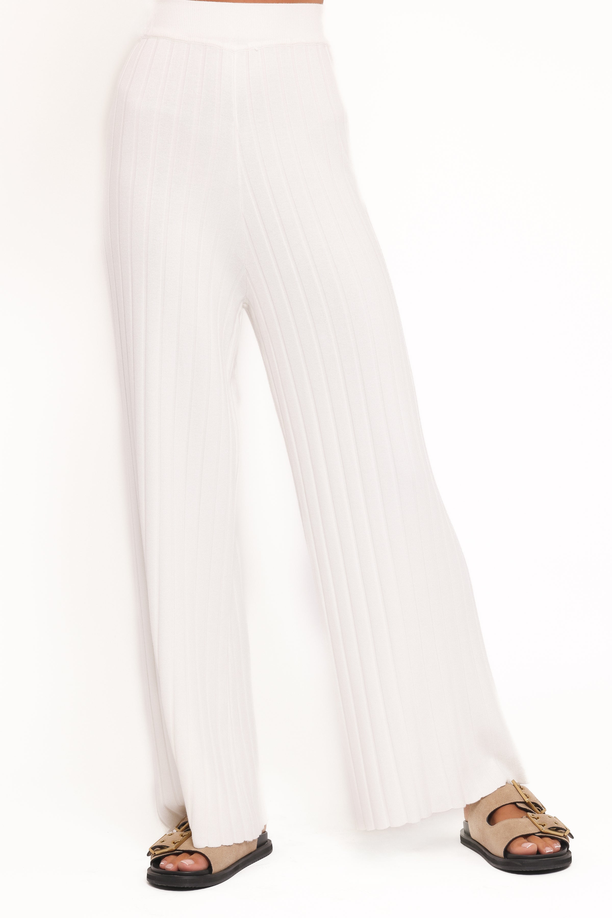 SETS Alix Ribbed Knit Set - Cream