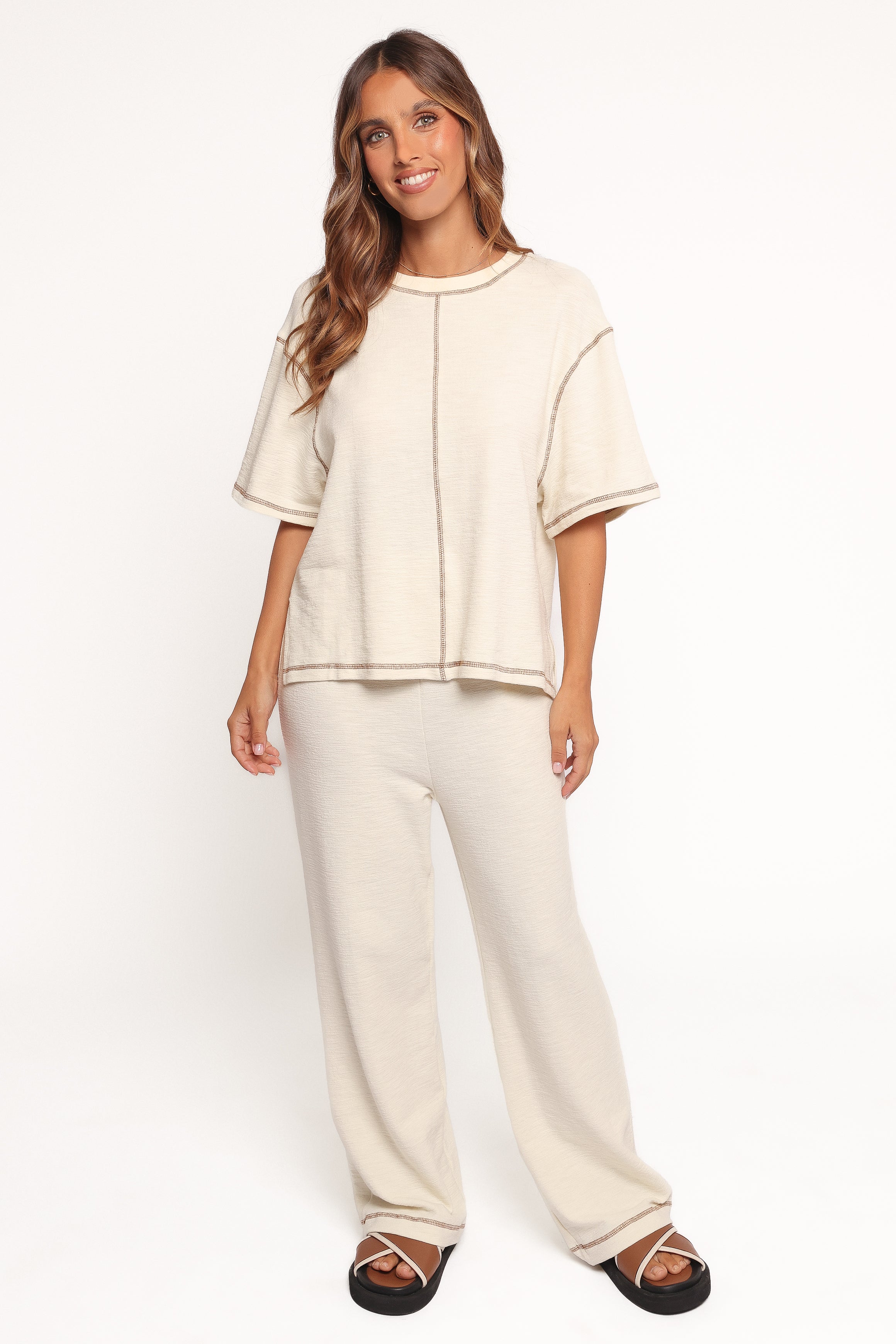 SETS Angler Knit Set - Cream