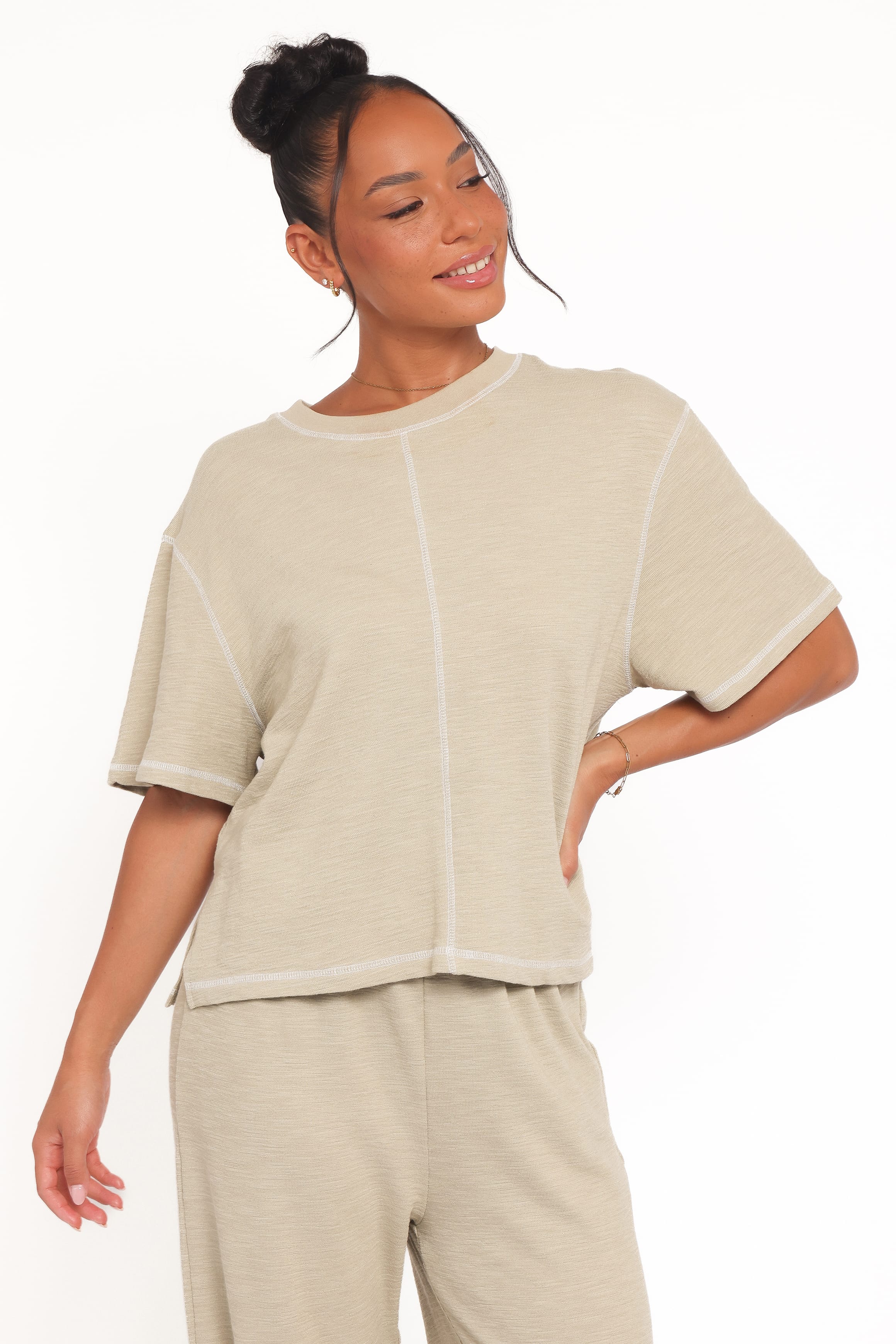 Angler Knit Set - Matcha | Petal & Pup