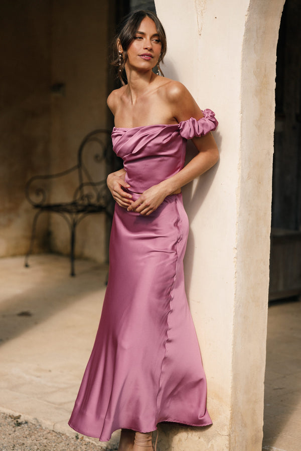 SETS Arabella Two Piece Set - Dark Rose