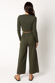 SETS @Ayers Long Sleeve Set - Olive