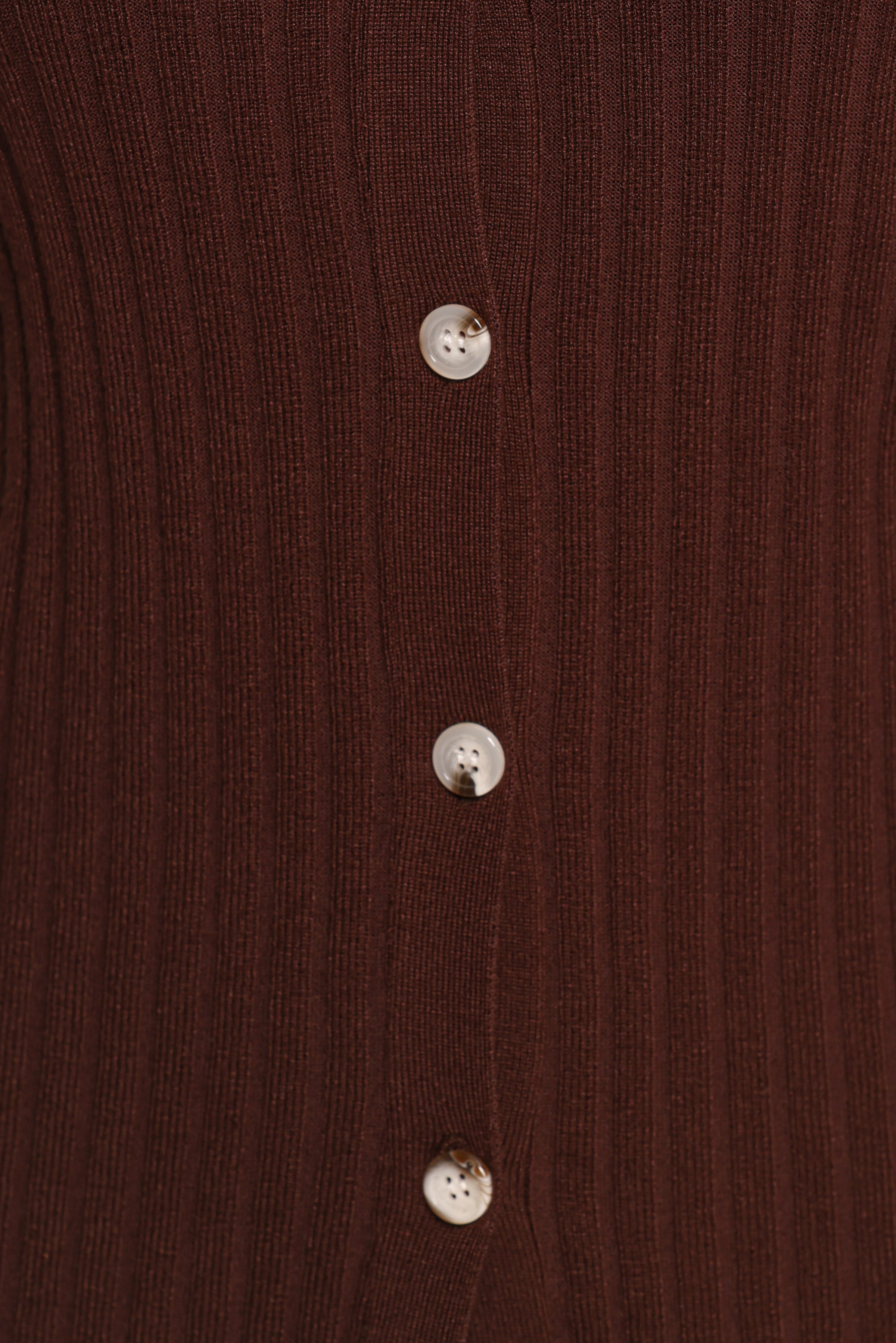 SETS Aylia Ribbed Knit Set - Chocolate